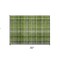 Edge Collections - 2' x 3' - Multicolor - Plaid Washable Non-Skid Area Rug for Indoor and Outdoor Use - 1 Piece